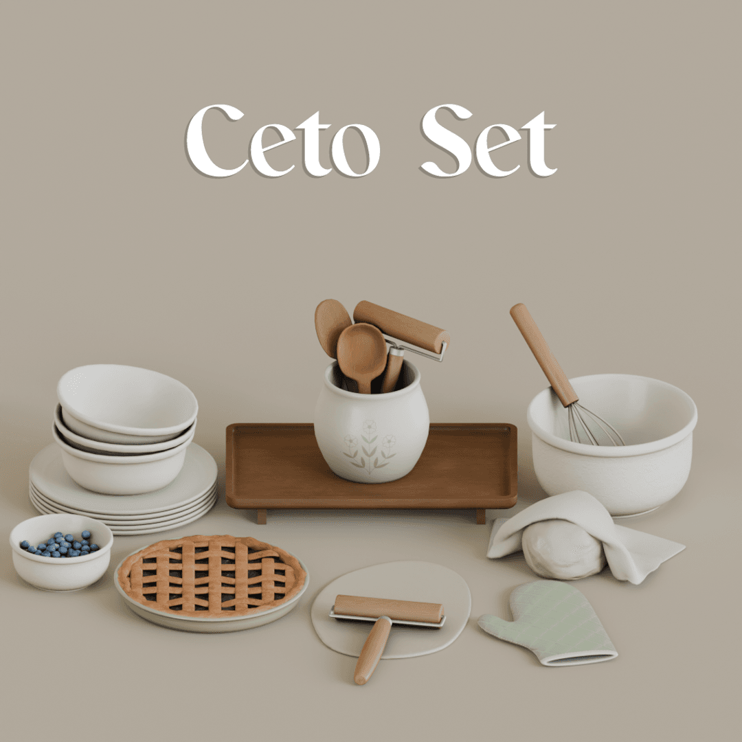 Скриншот мода Набор декора для кухни Ceto Set